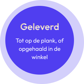 geleverd