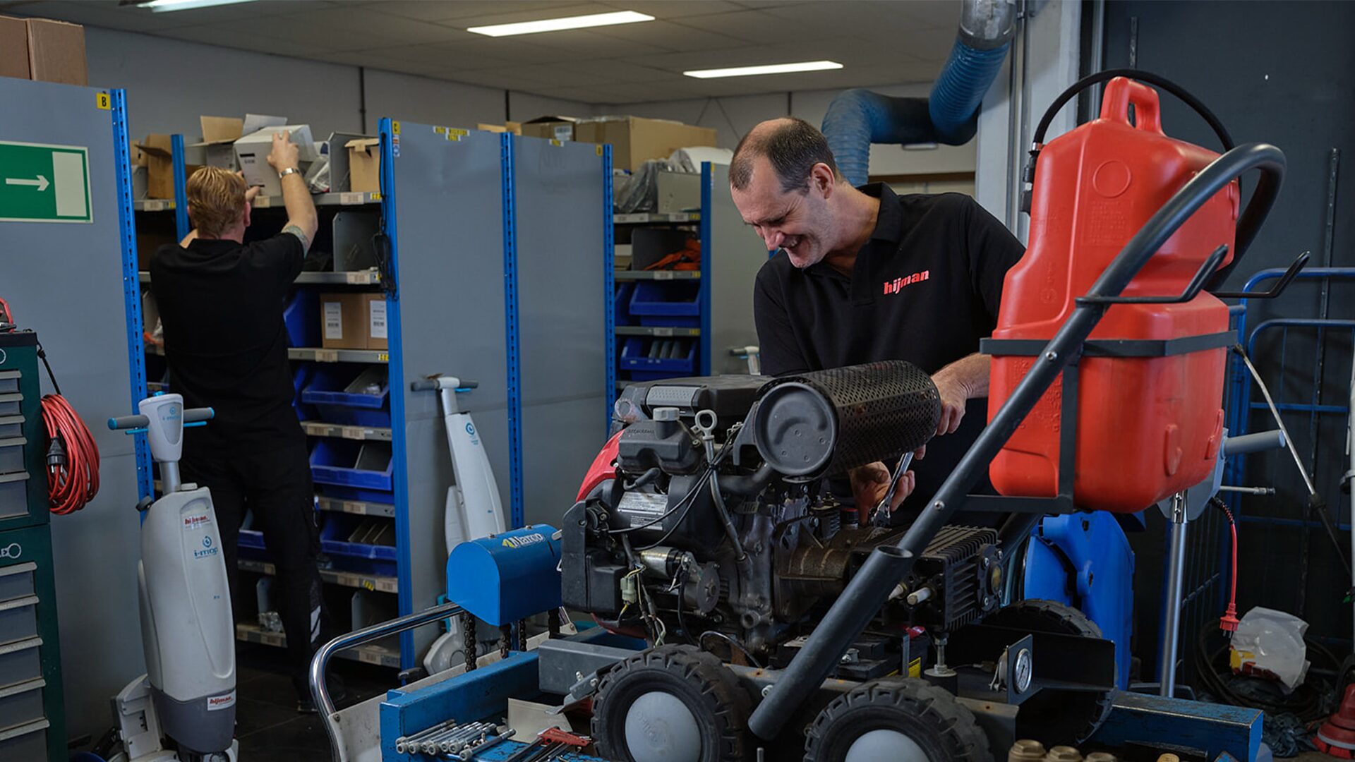 technische dienst johan machine